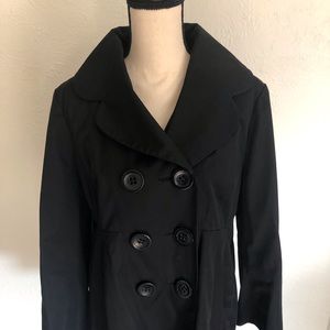 Black Express Short Rain Jacket